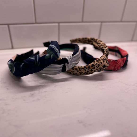 Set of 4 Knotted Headbands - Picture 2 of 3